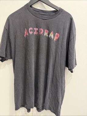Chance the rapper ACIDRAP Black Short-Sleeve Graphic Tee for Men